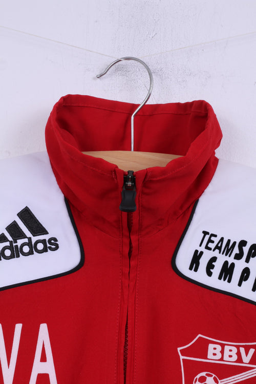 Adidas Bedburger BV Garçons 14 Âge 164 Veste de survêtement Rouge Football Light Top