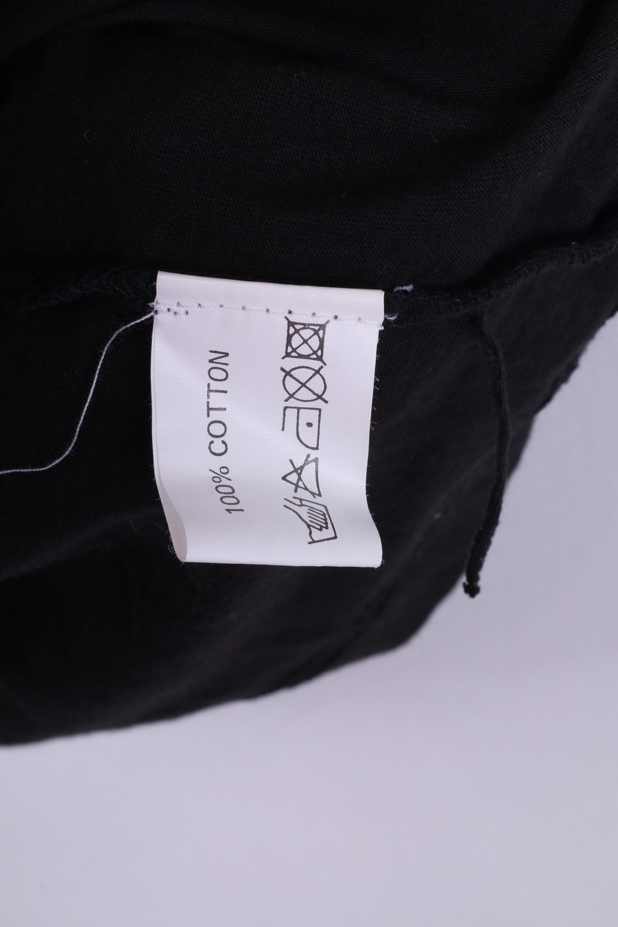 Tigi-Wear by Rinku T-shirt da donna taglia unica con grafica in cotone nero 