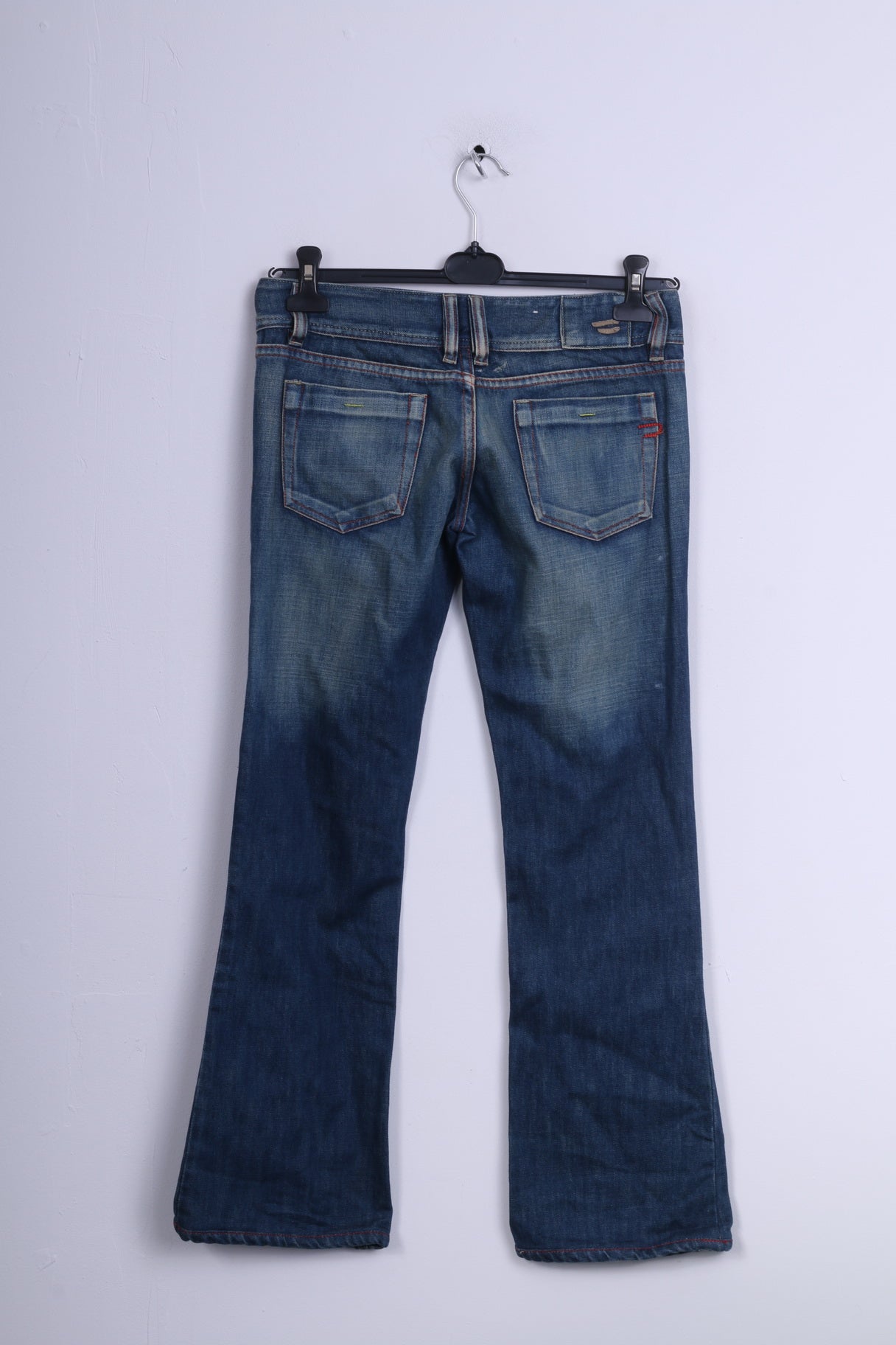 Diesel Industry Womens W28 Trousers Jeans Denim Cotton Blue