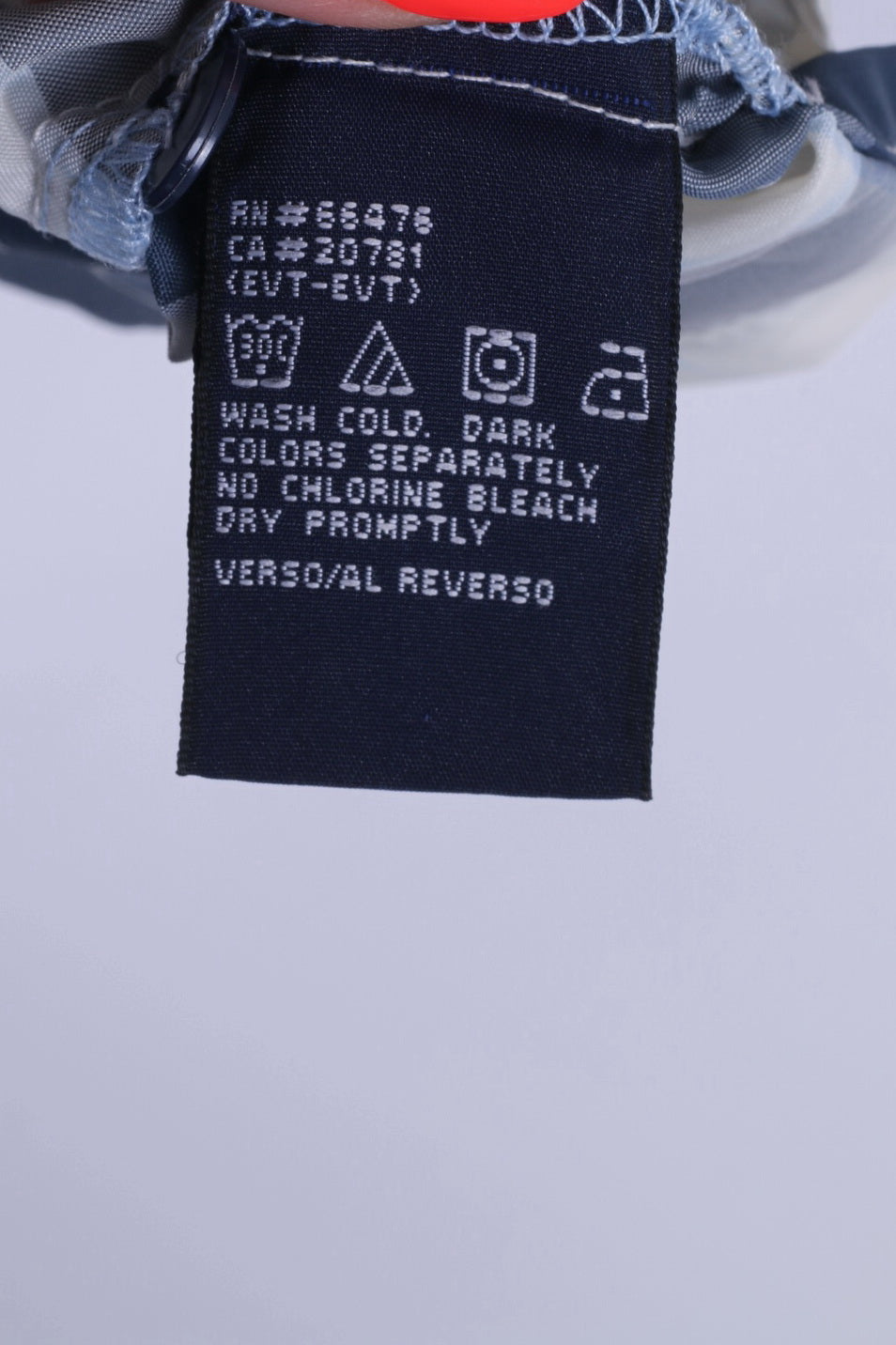 Tommy Hilfiger Jeans Mens S Casual Shirt Check Blue Short Sleeve Summer