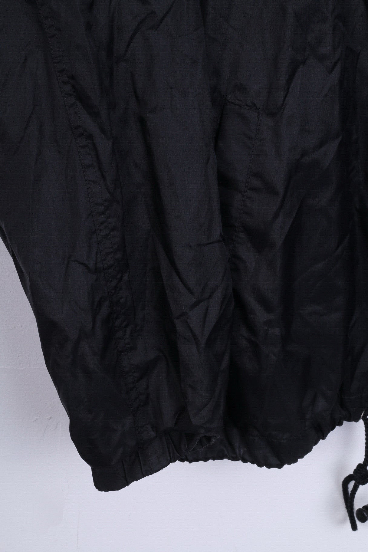 C&A Work Wear Mens L Jacket Black Nylon Waterproof Sport