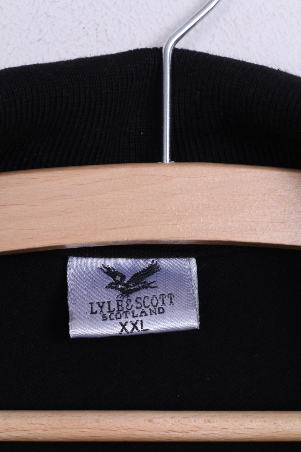 Polo Lyle &amp; Scott da uomo 2XL nera in cotone XXL Sport