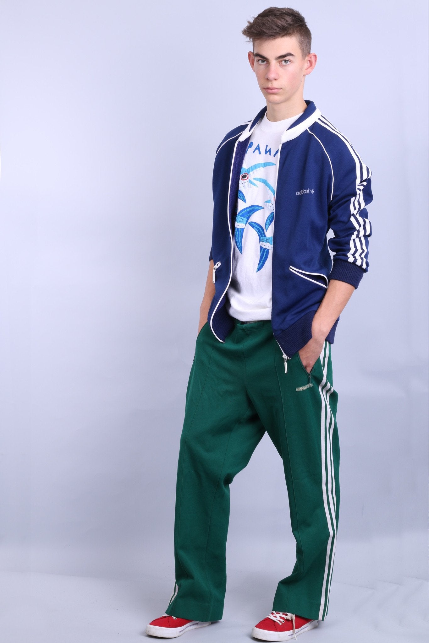 Old school hot sale jogging suit