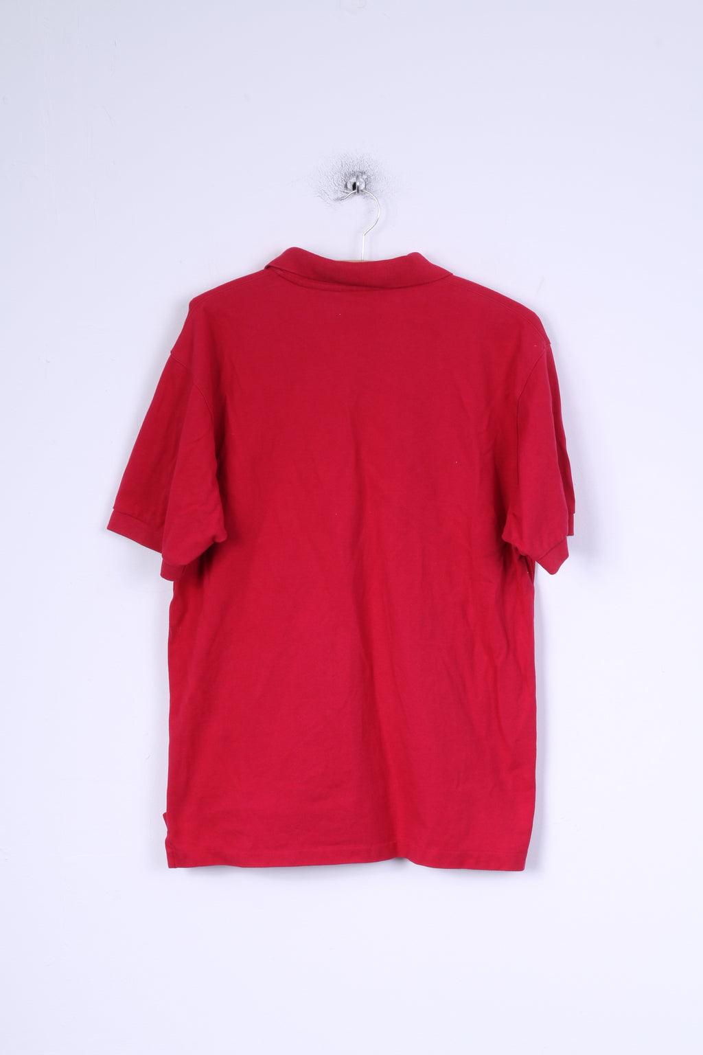 Reebok Polo L Homme Rouge Coton Bali Island Gilf Club