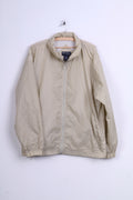 Marouis Mens L Jacket Nylon Waterproof Light Beige