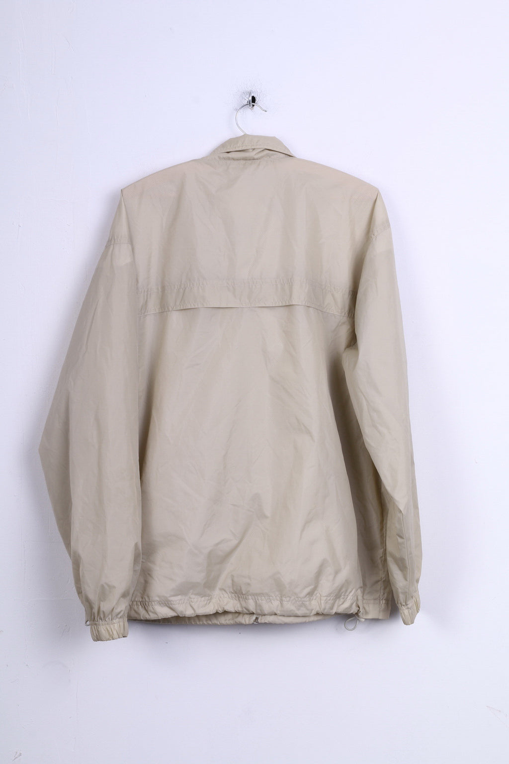Marouis Veste L Nylon Imperméable Beige Clair Homme