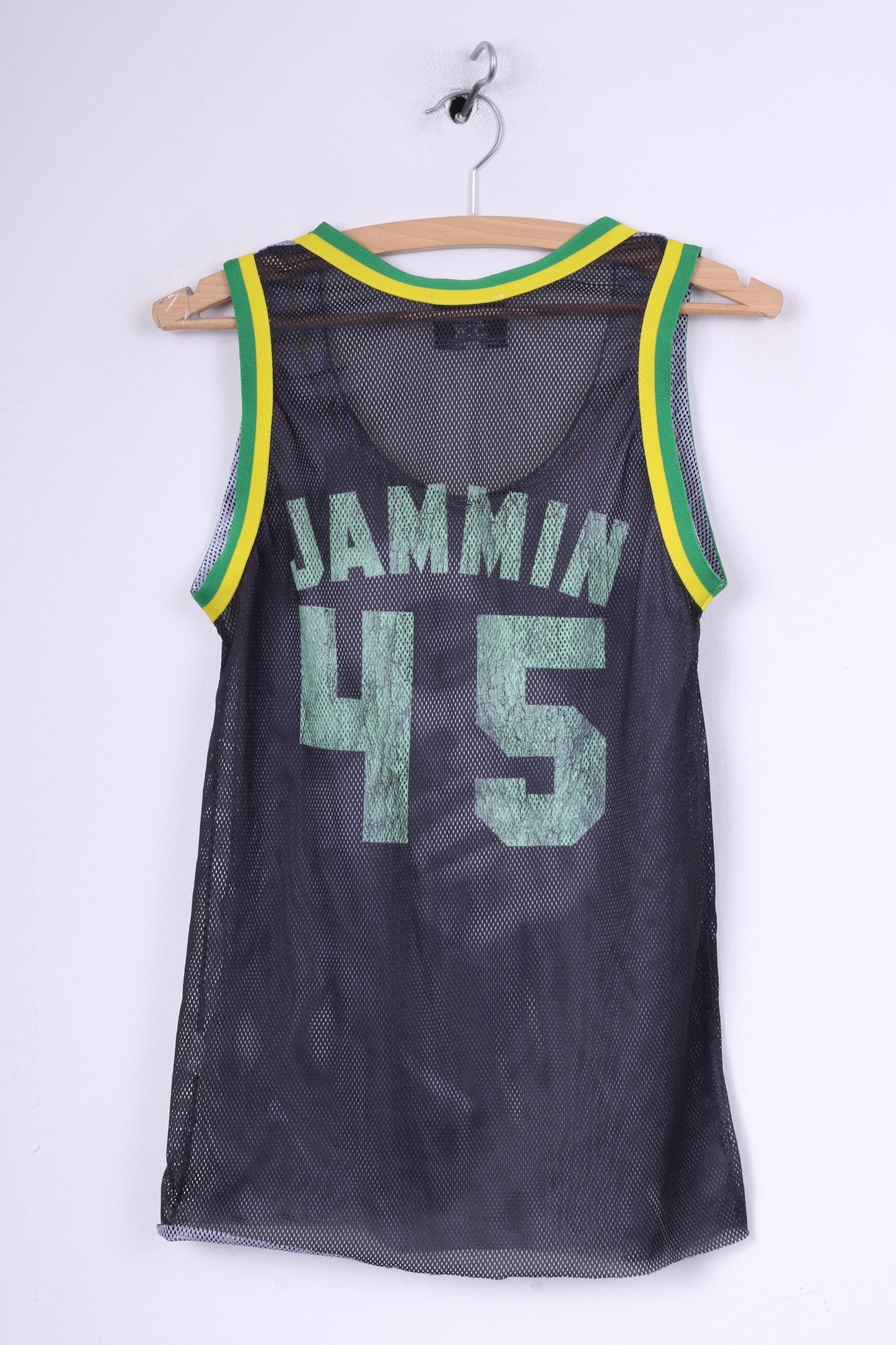 Atmosphere Zion Rootswear Bob Marley Débardeur 8 S pour femme en maille noire Jammin #45 