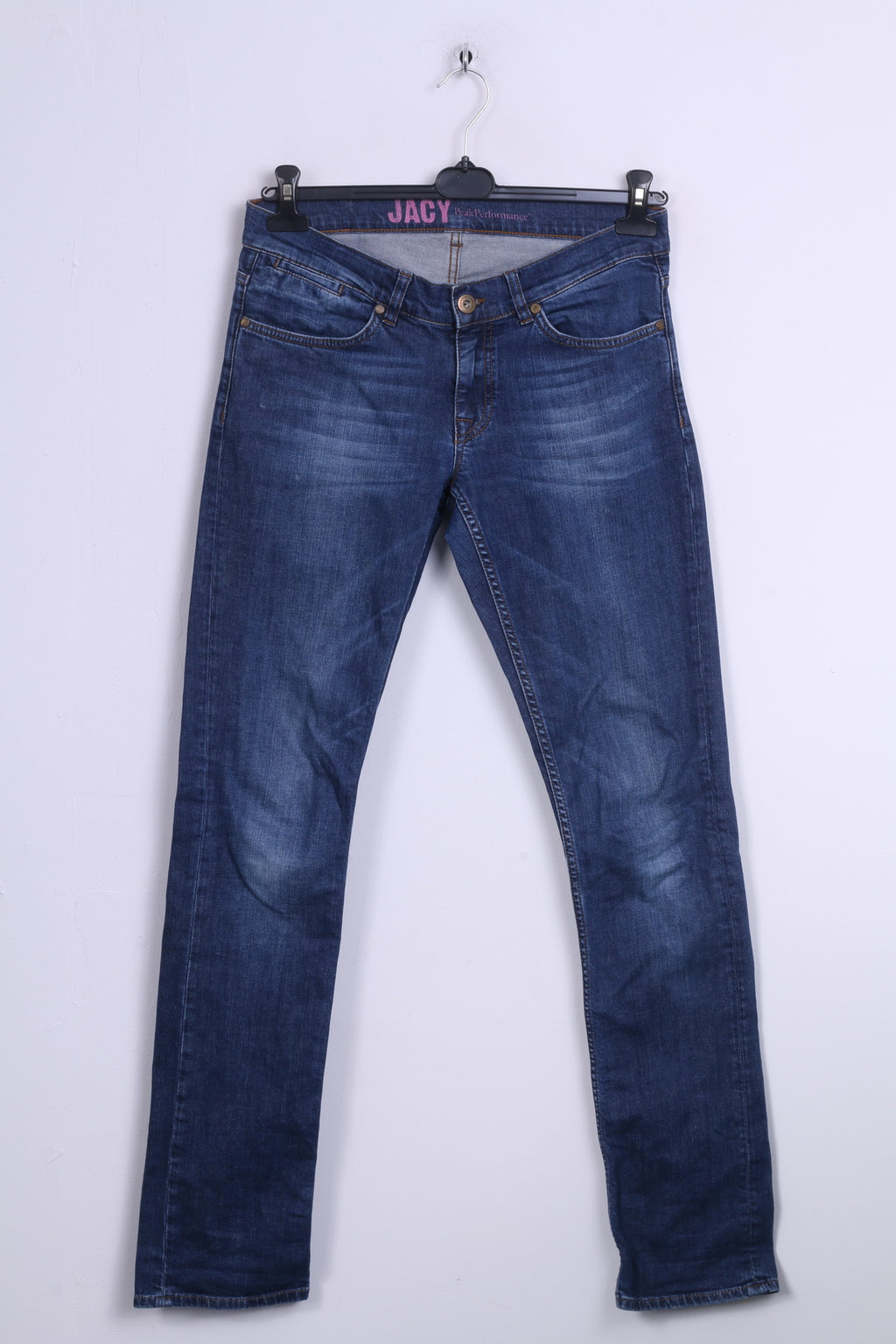 Peak Performance Womens W30 L34 Trousers Jeans Denim Cotton Jacy