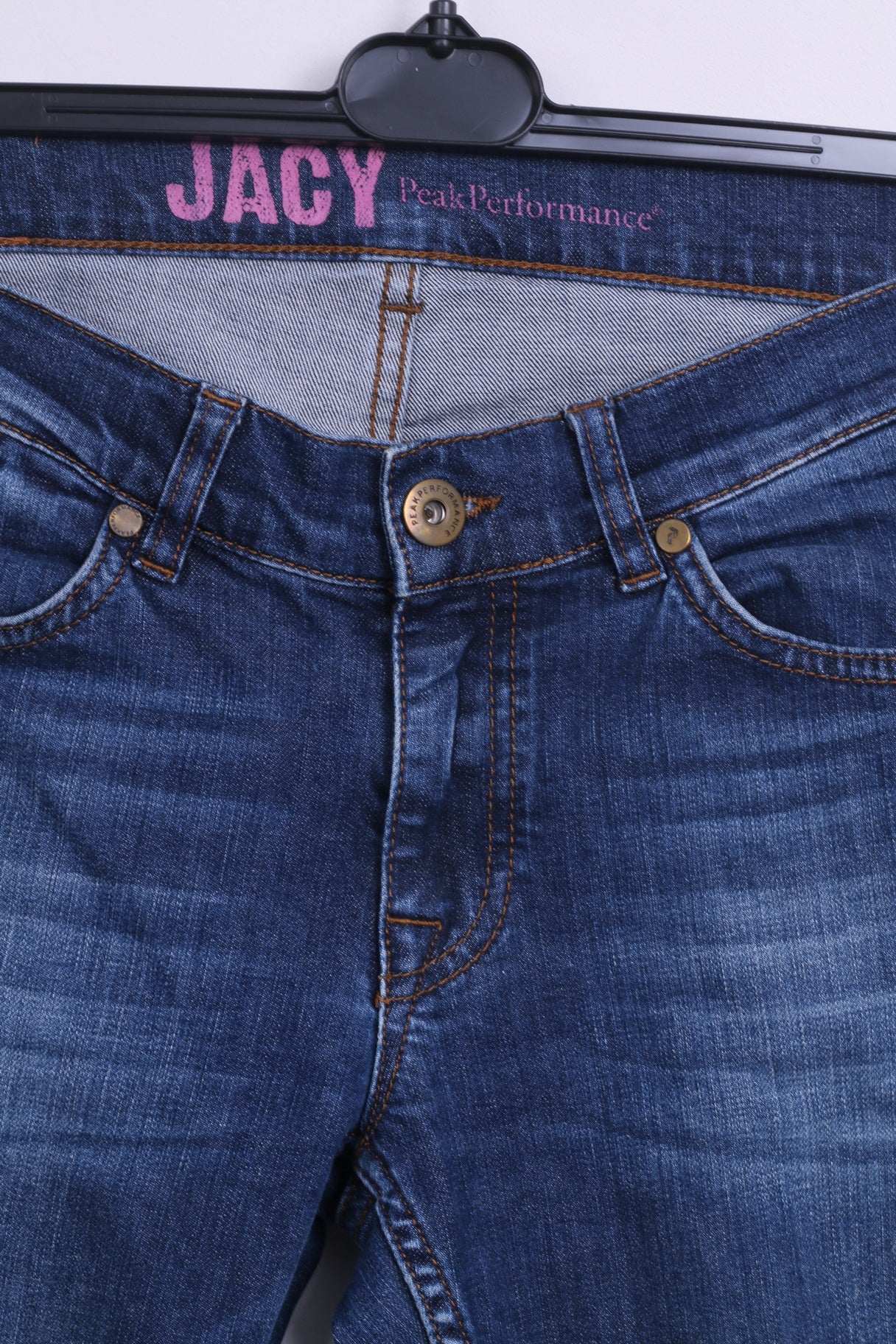 Peak Performance Womens W30 L34 Trousers Jeans Denim Cotton Jacy