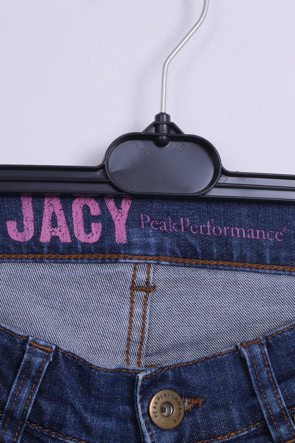 Peak Performance Womens W30 L34 Trousers Jeans Denim Cotton Jacy