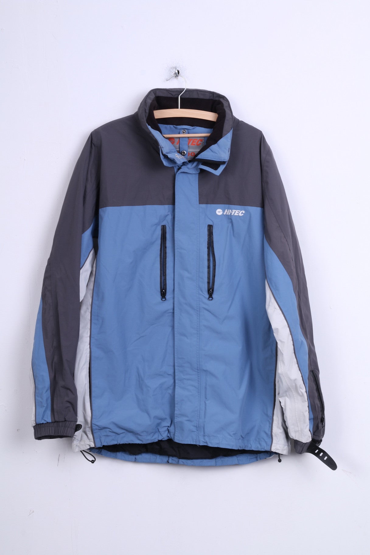 HI-TEC Womens XL Jacket Blue Winter 5000 High Technology Warm Waterproof