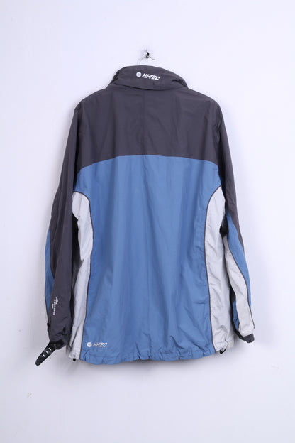HI-TEC Womens XL Jacket Blue Winter 5000 High Technology Warm Waterproof