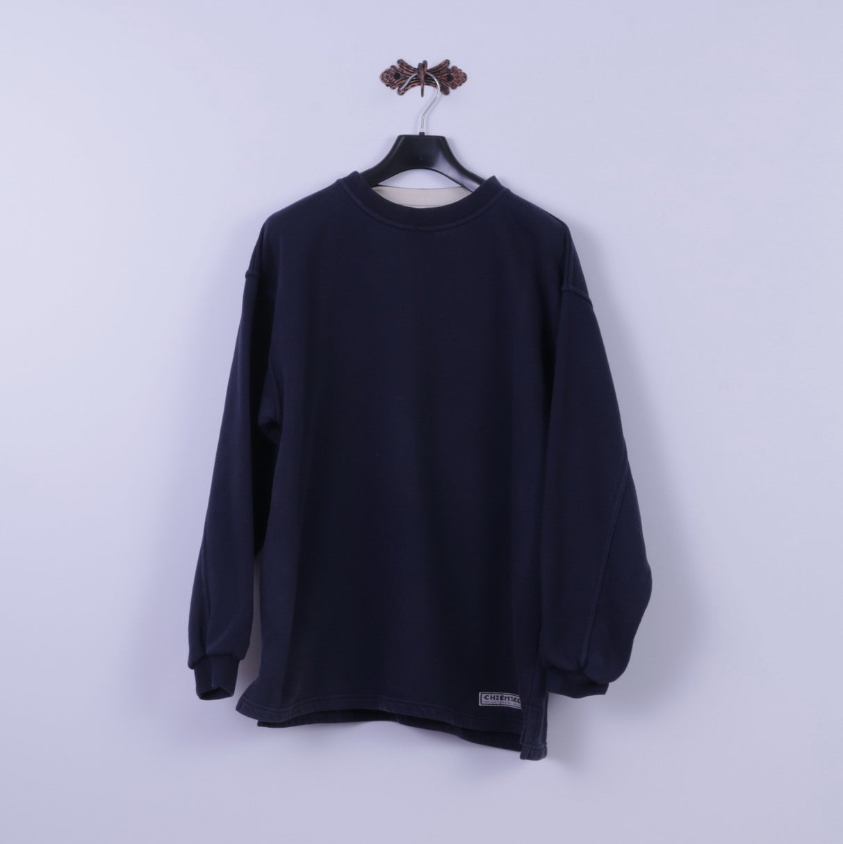 Chiemsee Mens XL Sweatshirt Navy Cotton Windsurfing Active Wear Classic Top