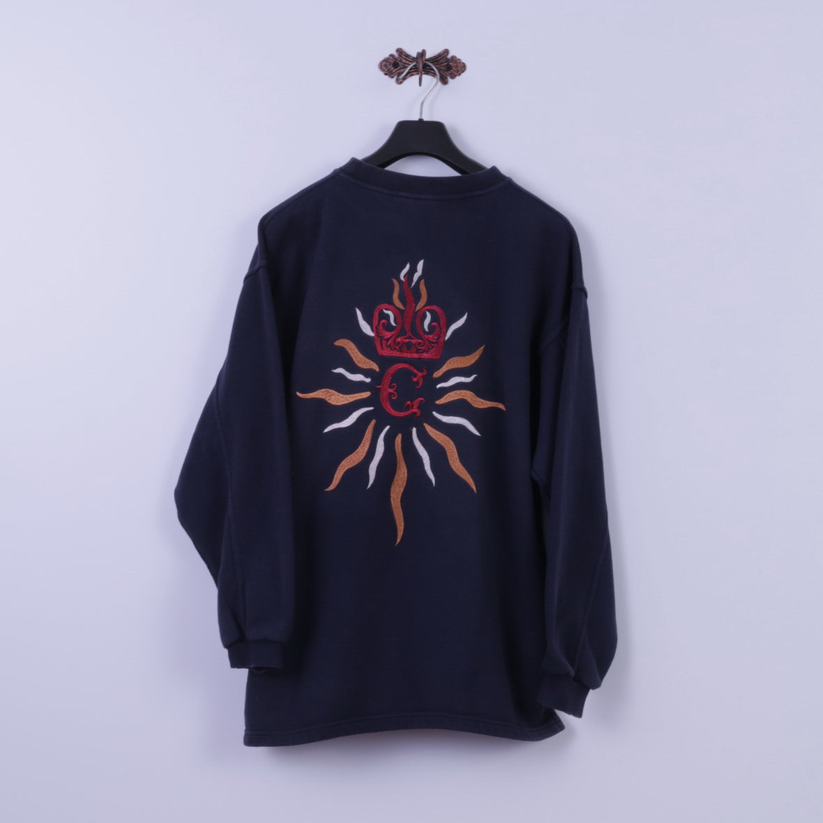 Chiemsee Mens XL Sweatshirt Navy Cotton Windsurfing Active Wear Classic Top