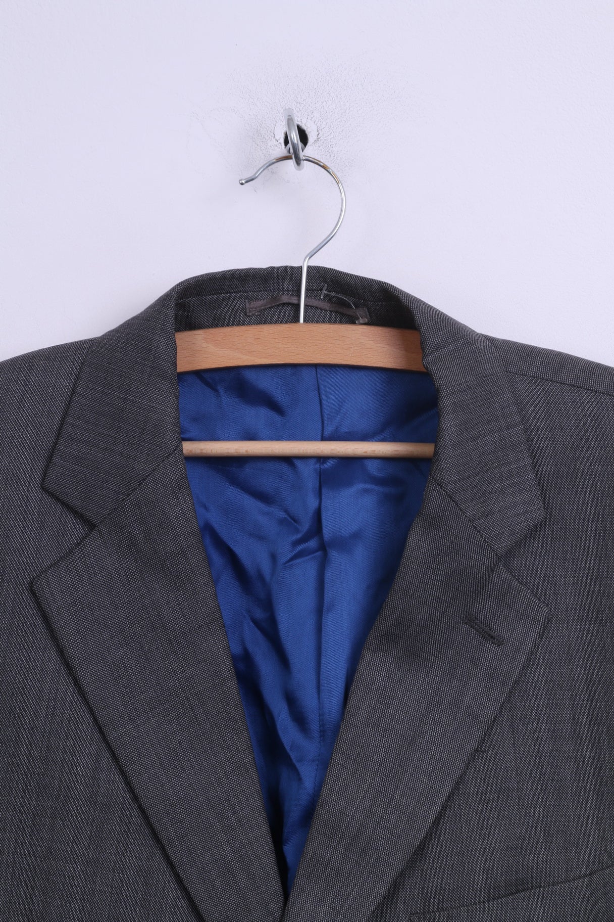 Charles Tyrwhitt Jermyn Street London Veste Blazer Homme 44 L Laine Gris