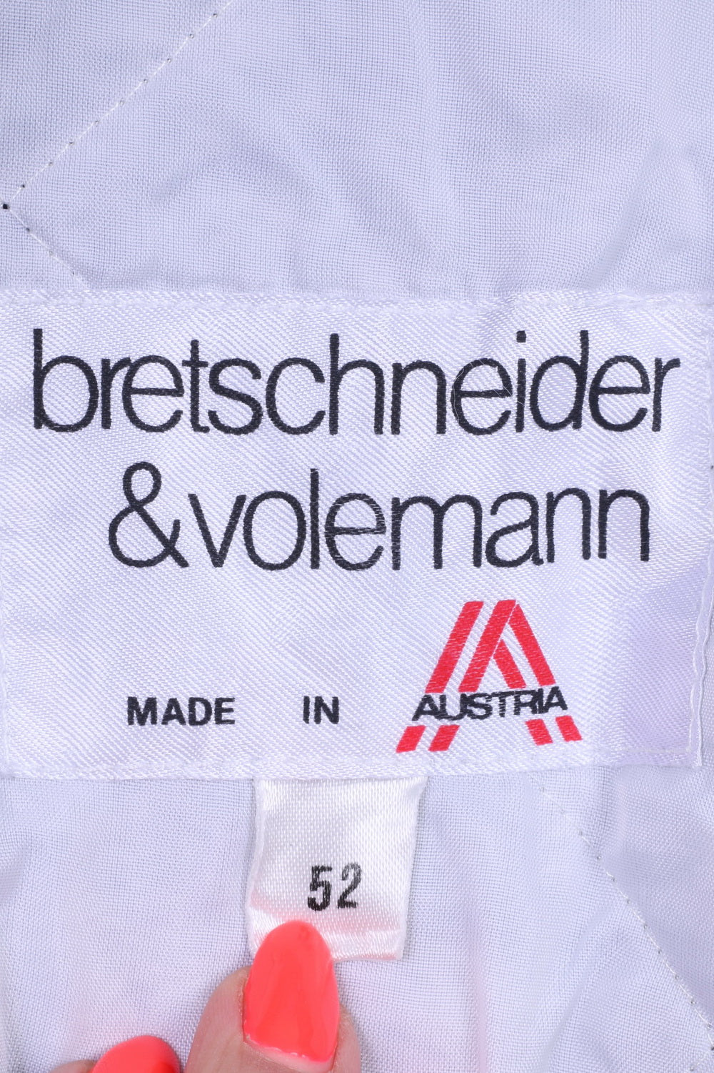 Bretschneider & Volemann Mens 52 M Ski Suit One Piece Suit Retro Blue Snowsuit Austria