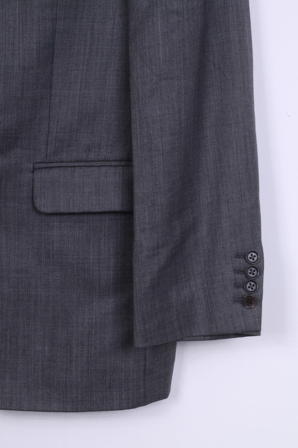 Charles Tyrwhitt Jermyn Street London Veste Blazer Homme 44 L Laine Gris