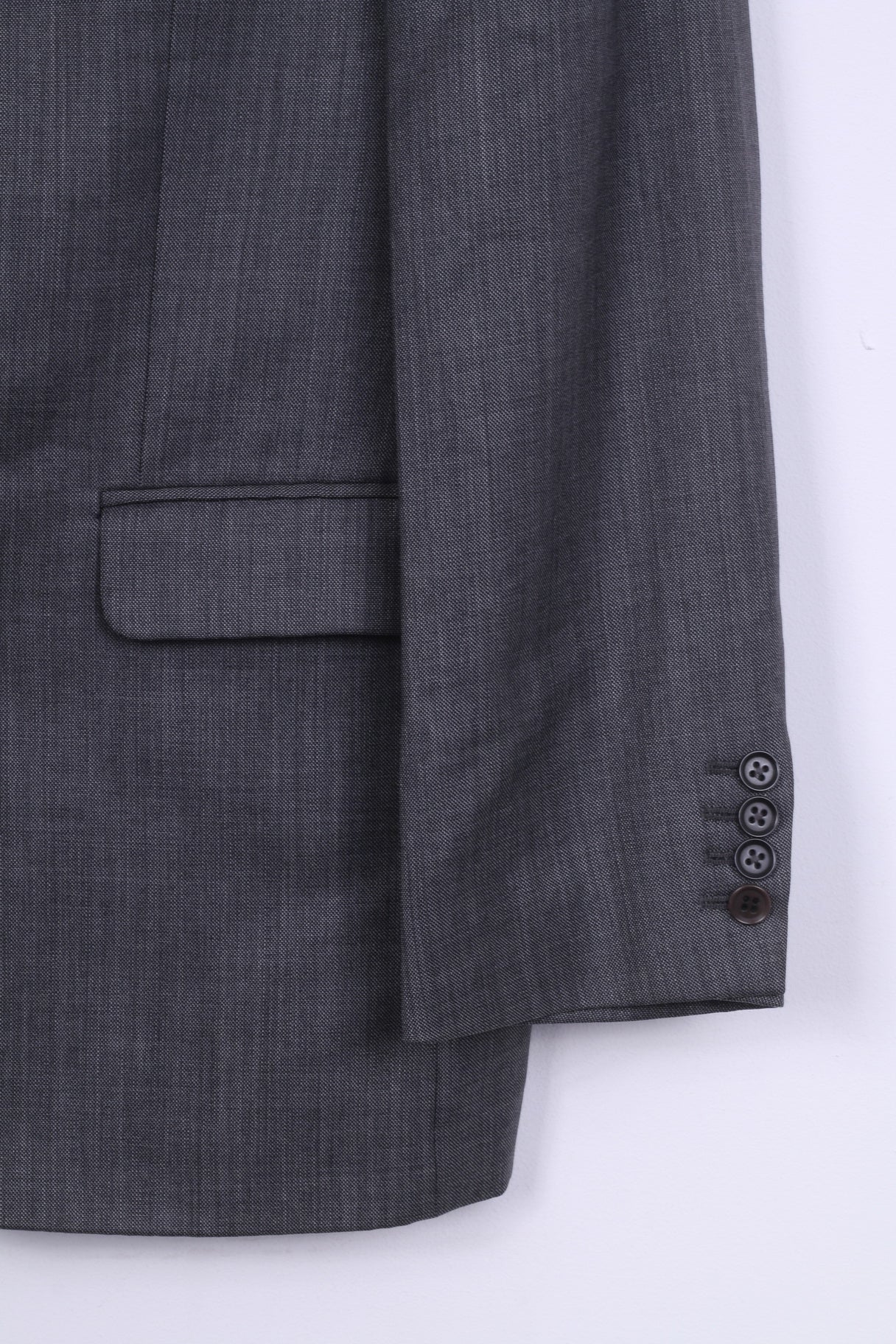 Charles Tyrwhitt Jermyn Street London Veste Blazer Homme 44 L Laine Gris