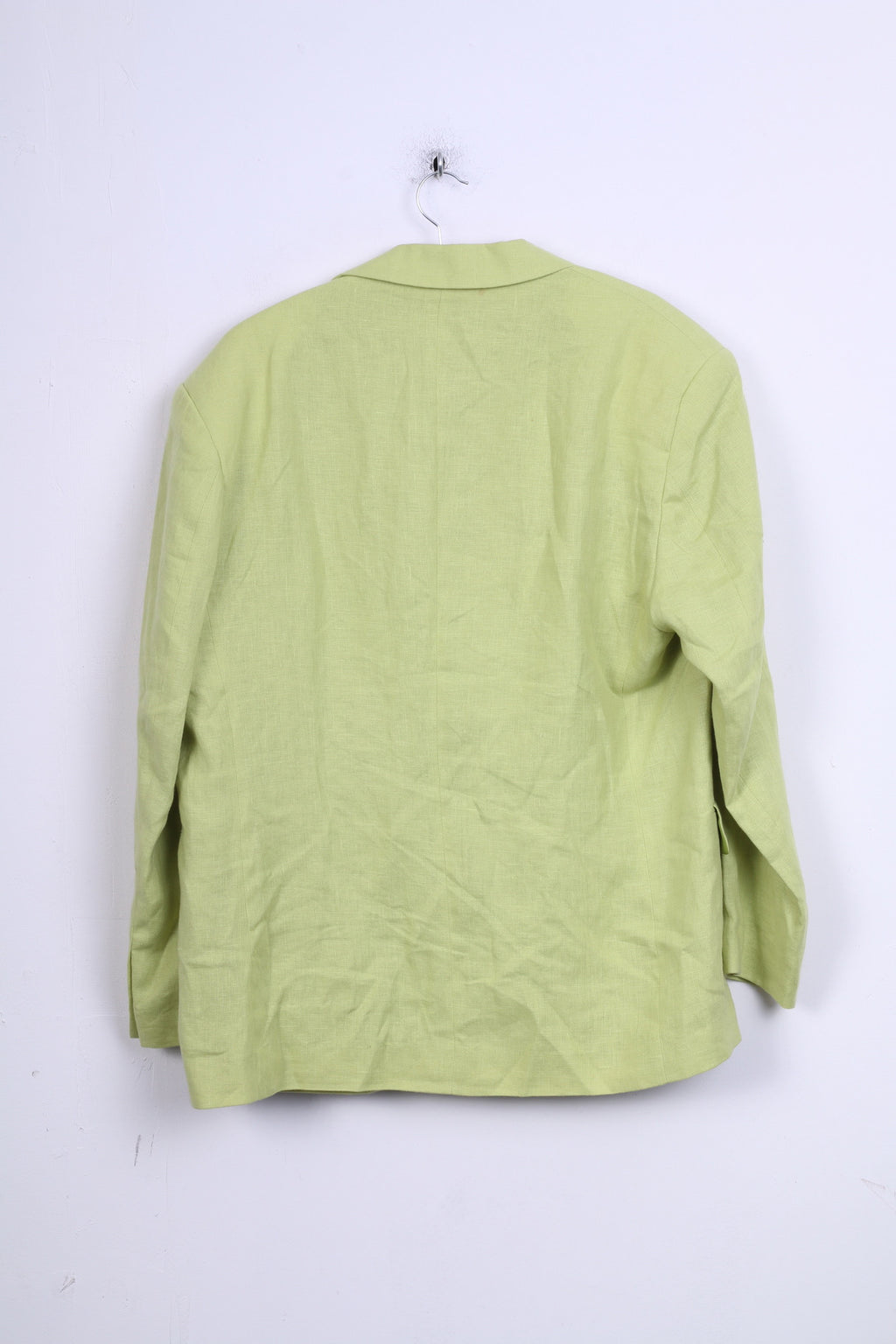 P.S. Company Mens 50 L Jacket Lime Blazer Linen Single Breasted