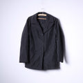 Giacca Marc Aurel da donna XL nera monopetto imbottita in nylon impermeabile