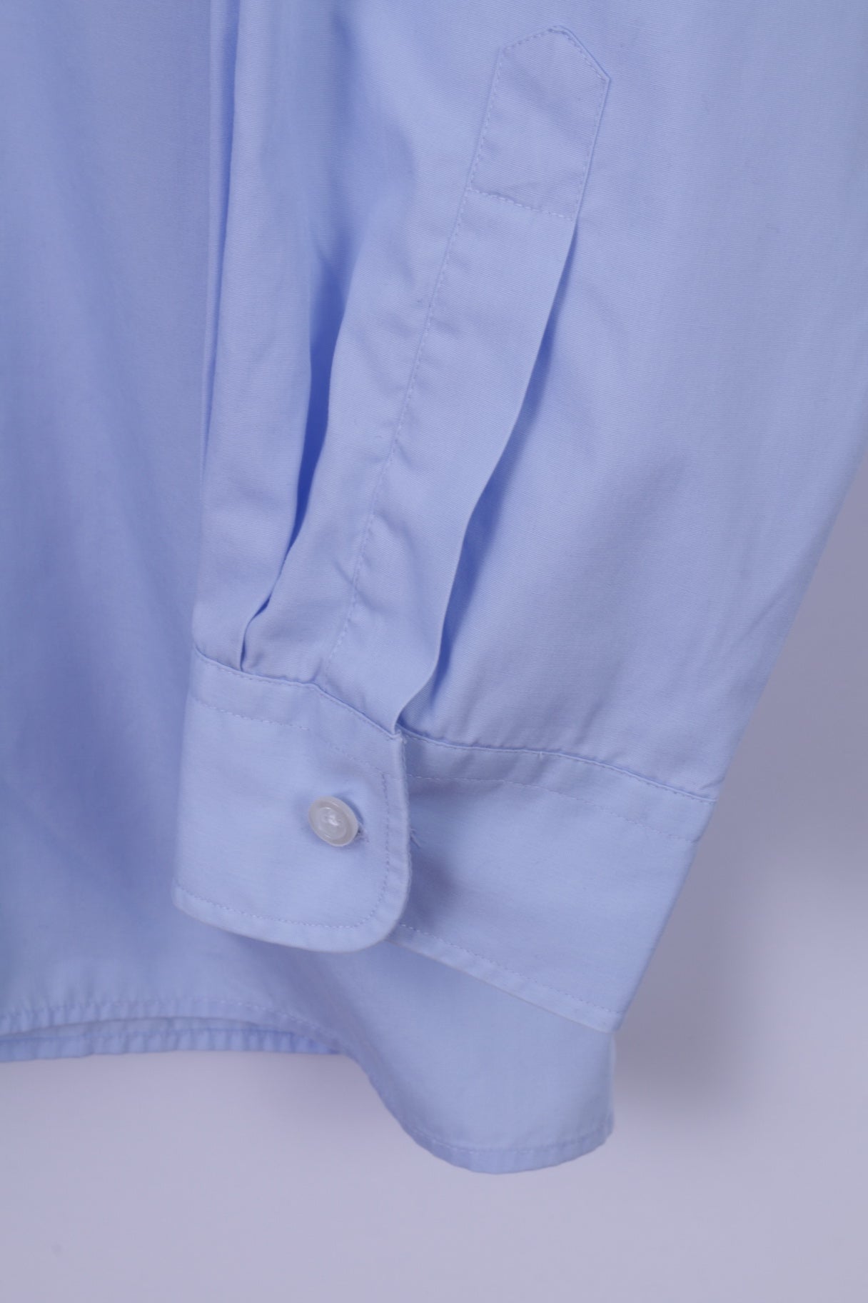 Royal Class Chemise décontractée pour homme 45 XXL en coton bleu Business Line Haut à manches longues