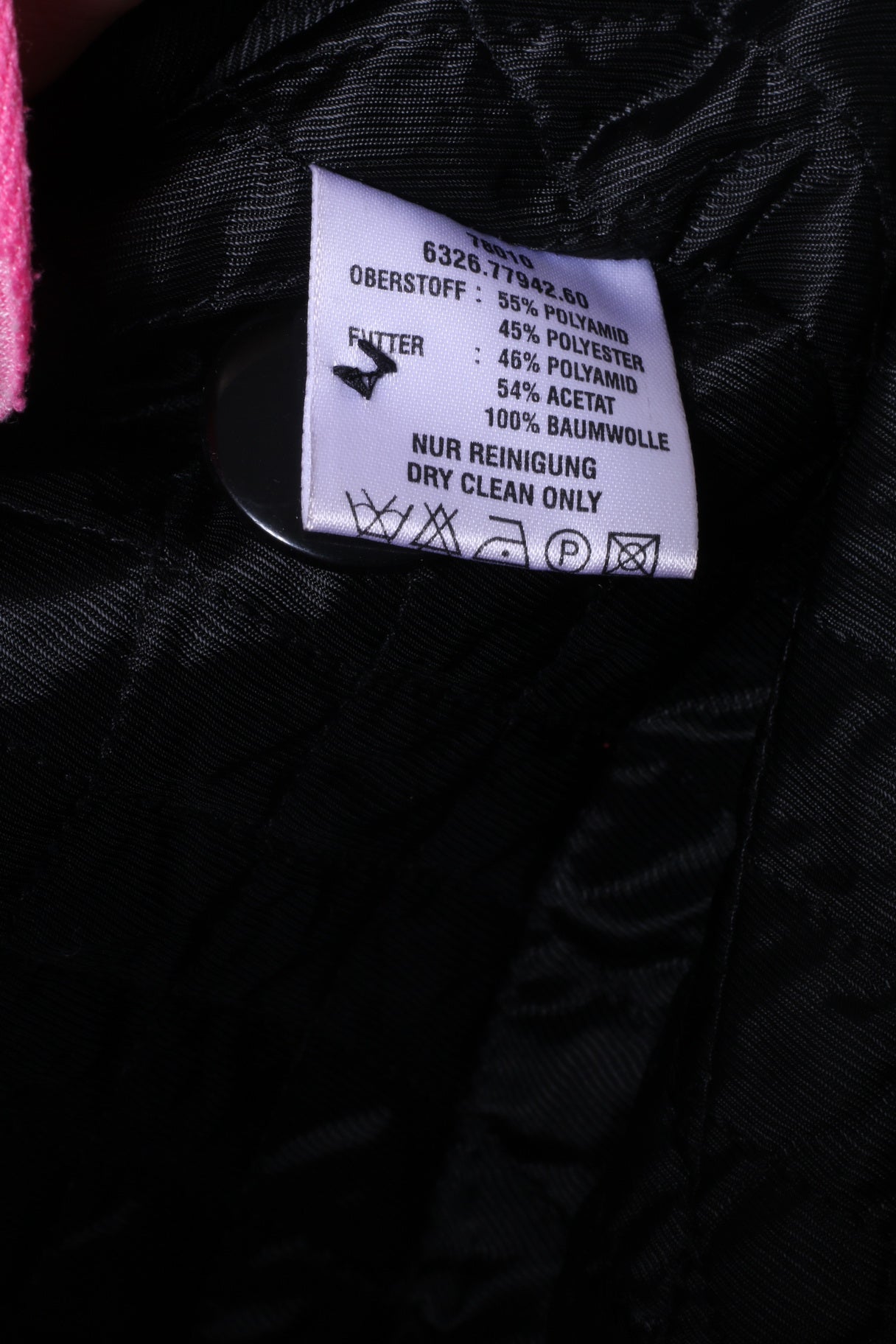 Marc Aurel Women XL Jacket Black Single Breasted Padded Nylon Waterproof Top