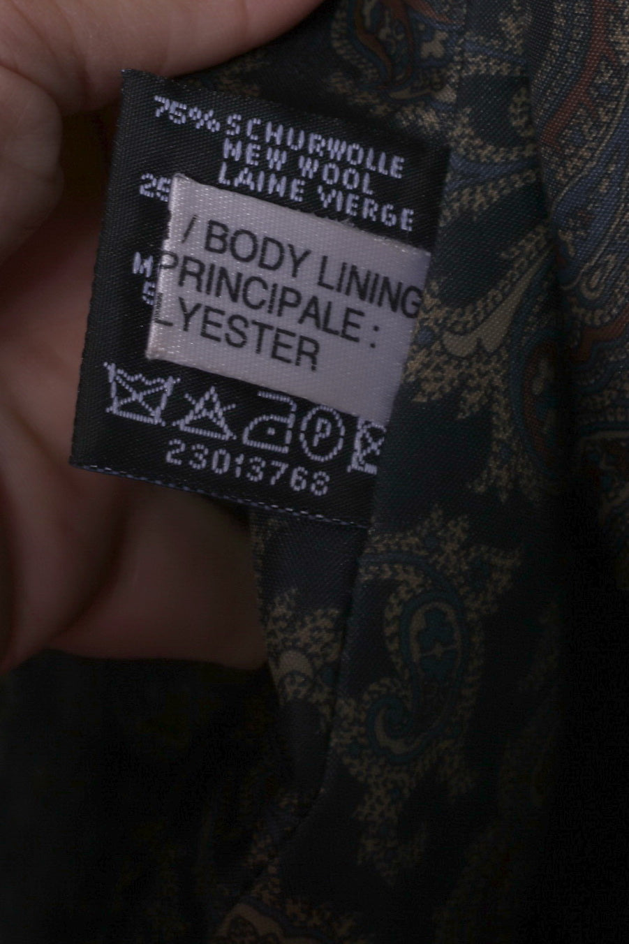 Kohler &amp; Krenzer Alpacca Loden Donna 48 2XL Giacca in lana grigio scuro con bottoni sul davanti