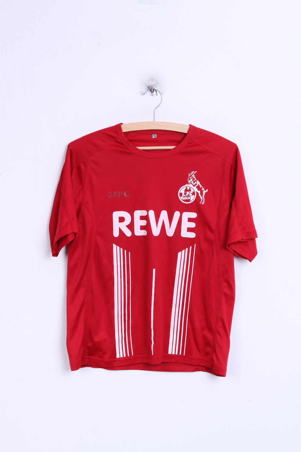 Maglia JAKO KOLN Fc Ragazzi M Rossa Football Club Sport TOSIC 14