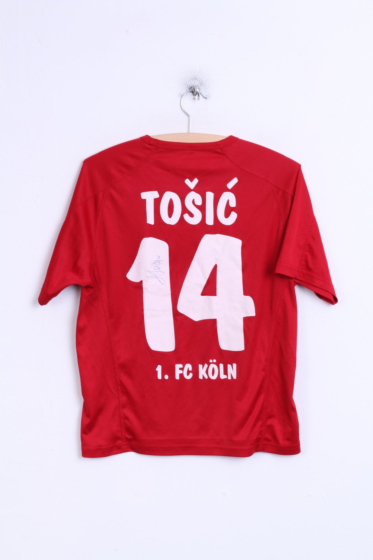 Maglia JAKO KOLN Fc Ragazzi M Rossa Football Club Sport TOSIC 14
