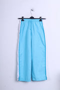Nike Womens Trousers S(4-6) Tracksuit Bottoms Blue Sport - RetrospectClothes