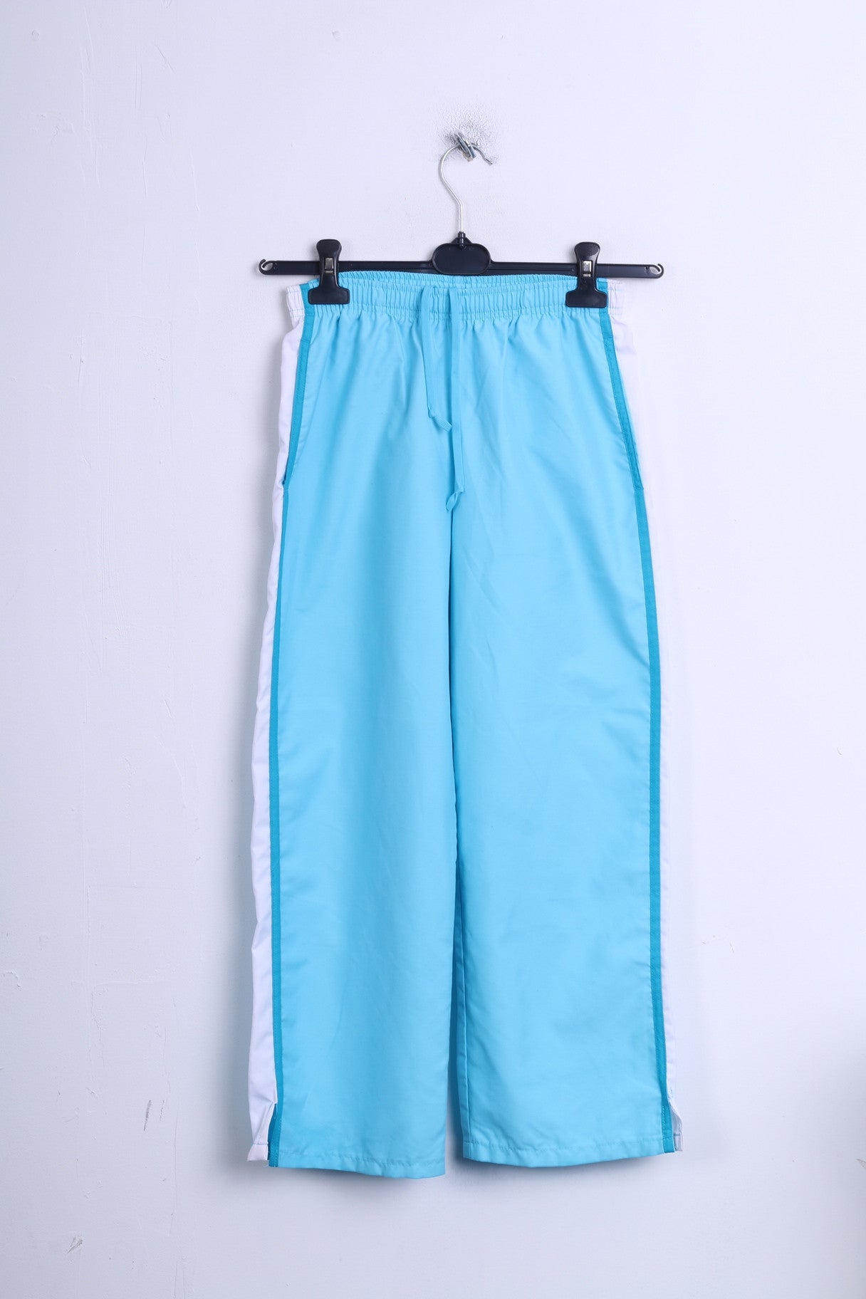 Nike Womens Trousers S(4-6) Tracksuit Bottoms Blue Sport - RetrospectClothes