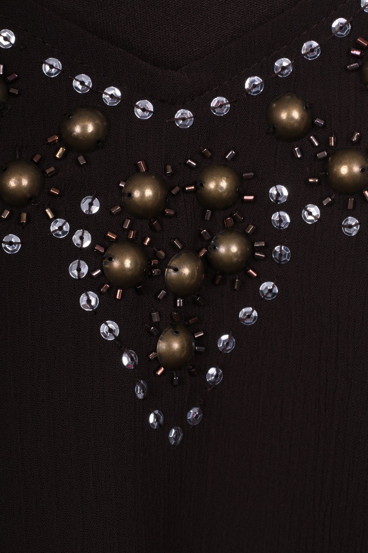 Maggie Barnes Womens 3XL Tunic Brown Batwing Sleeve Top Blouse Summer