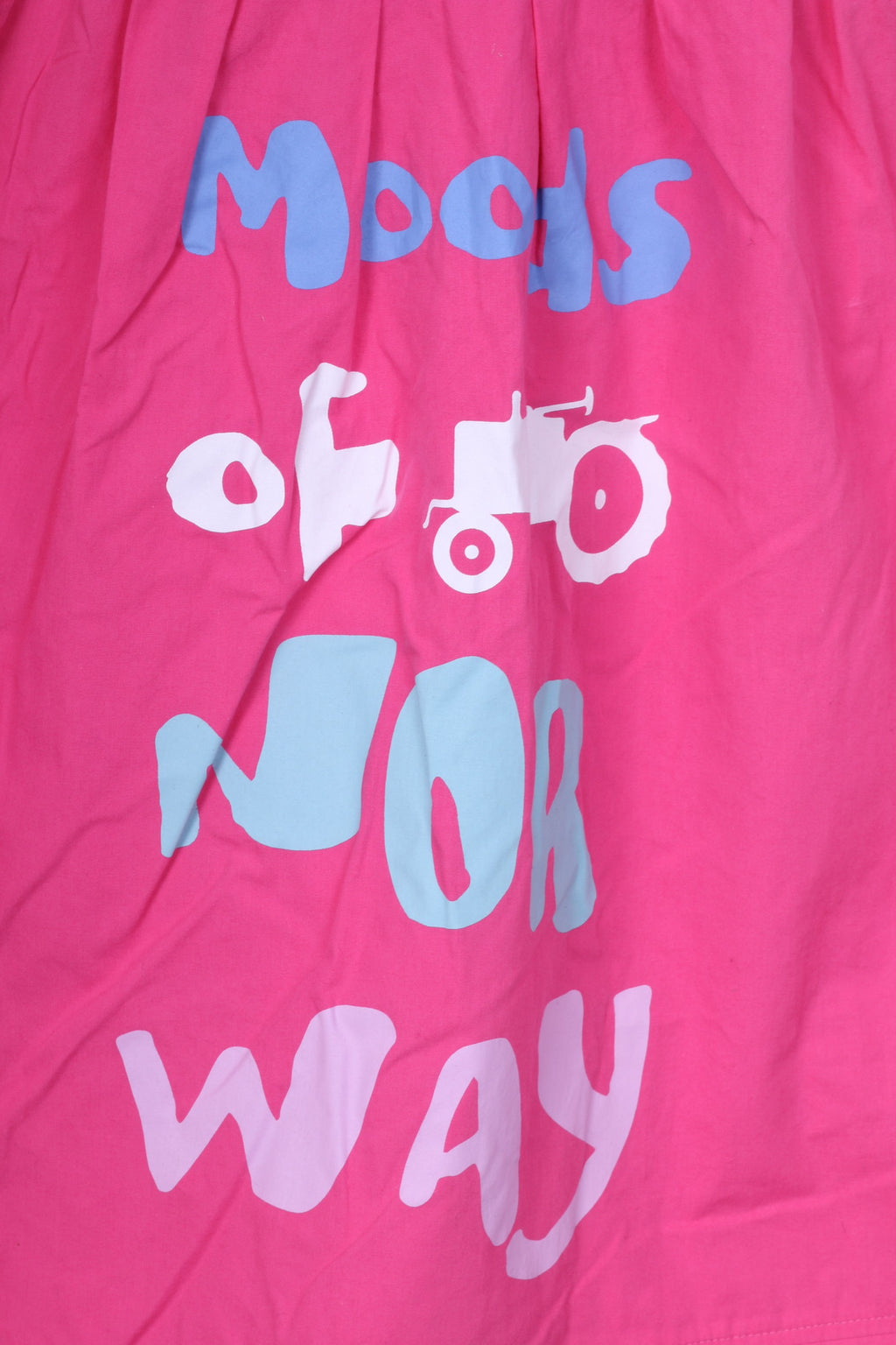 Moods Of Norway Womens S Tunic Shirt Spaghetti Straps Pink Graphic Cotton Summer