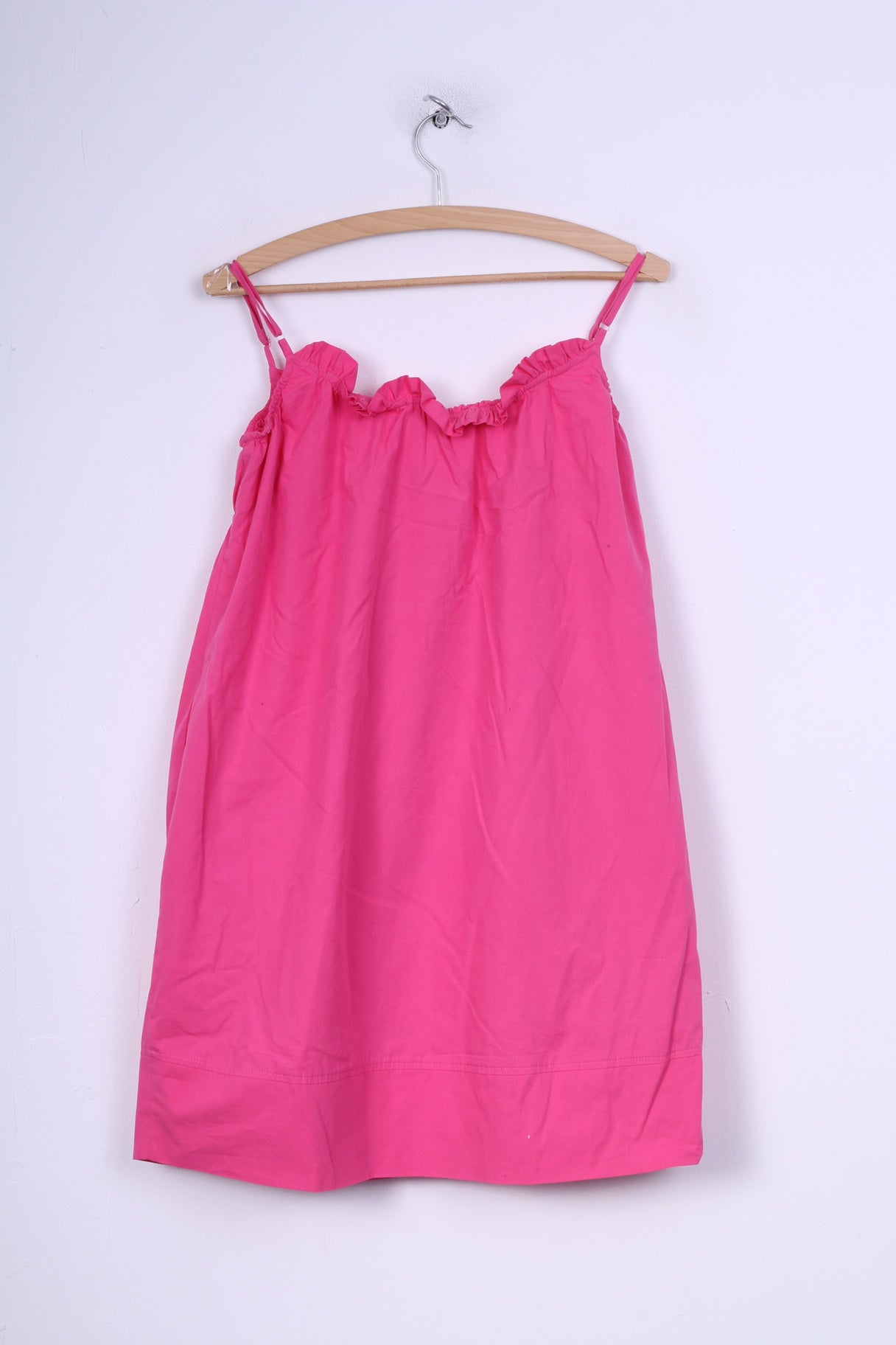 Moods Of Norway Womens S Tunic Shirt Spaghetti Straps Pink Graphic Cotton Summer