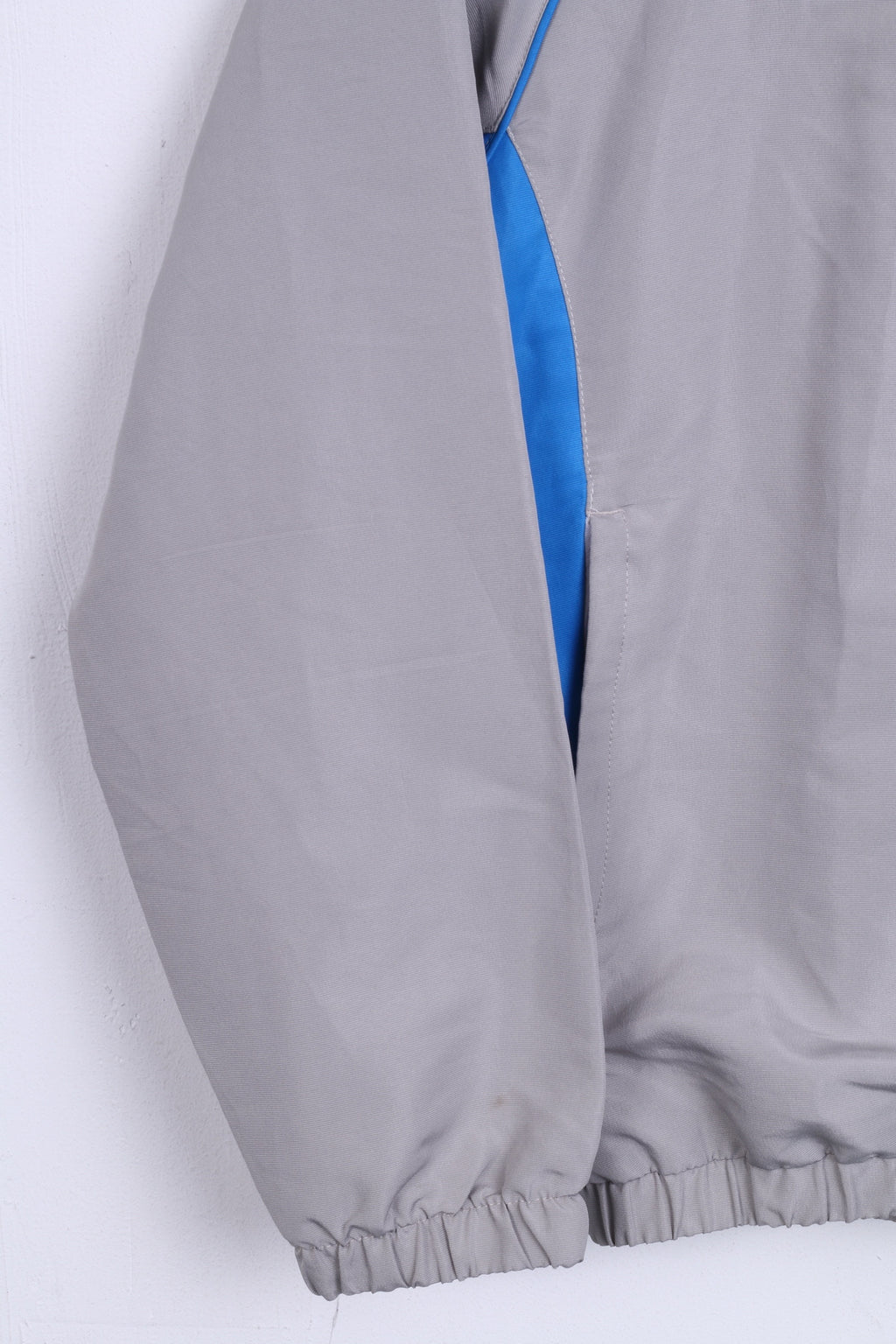 Giacca sportiva Umbro da 11/12 anni per ragazzi, grigia, da allenamento