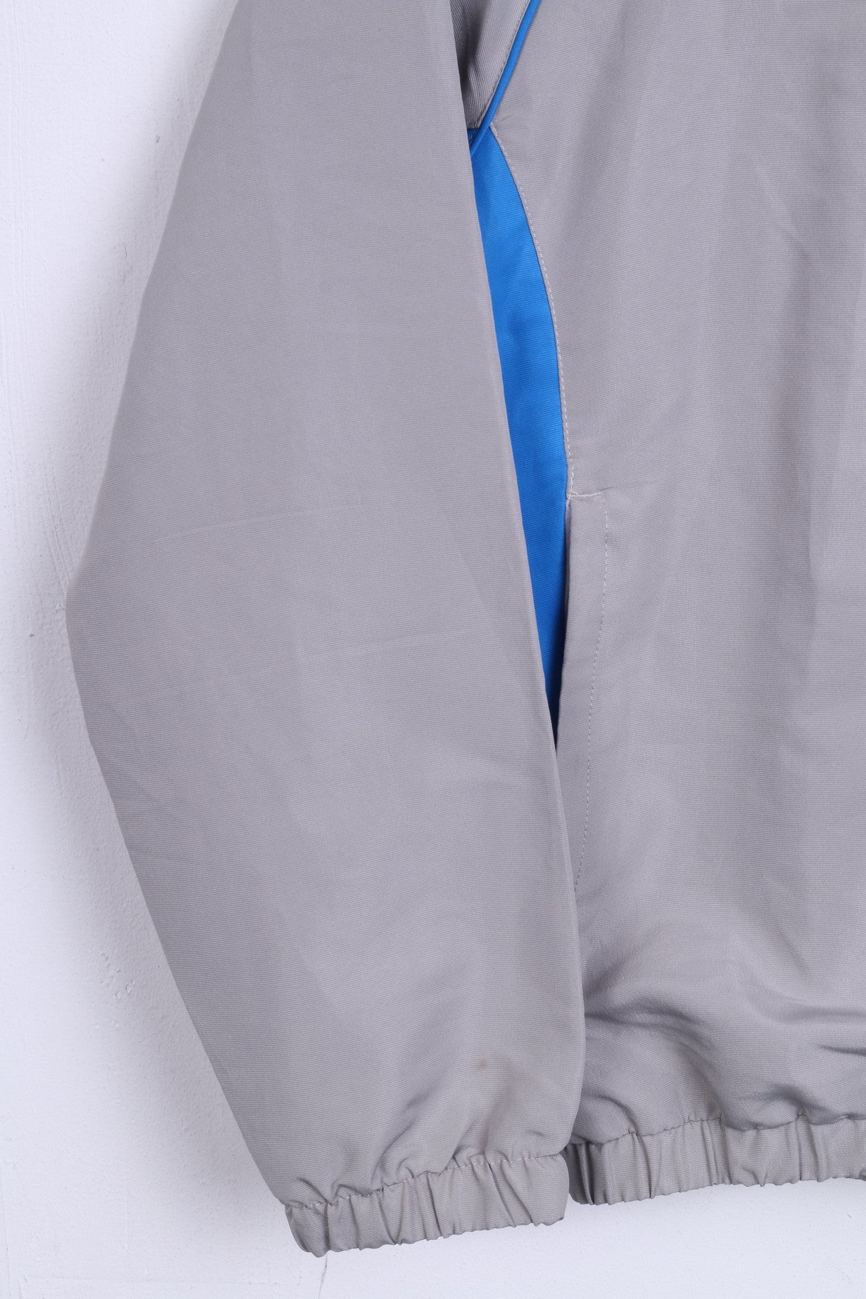 Giacca sportiva Umbro da 11/12 anni per ragazzi, grigia, da allenamento