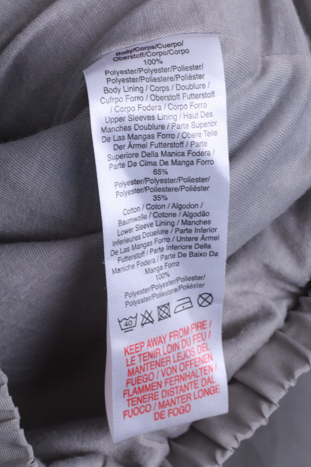 Giacca sportiva Umbro da 11/12 anni per ragazzi, grigia, da allenamento