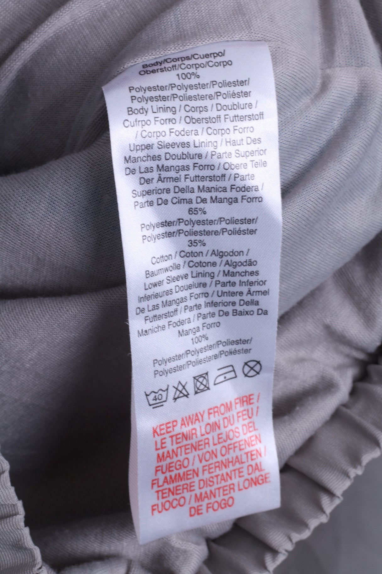 Giacca sportiva Umbro da 11/12 anni per ragazzi, grigia, da allenamento