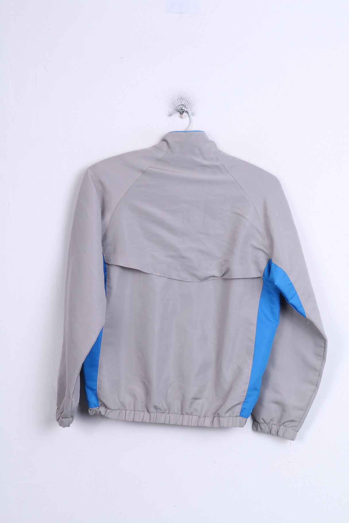 Giacca sportiva Umbro da 11/12 anni per ragazzi, grigia, da allenamento