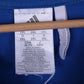Adidas Mens 2XL T- Shirt Blue Cotton Crew Neck Jersey Shirt Top