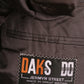 Daks Jermyn Street Mens 42 S Blazer Jacket Wool Striped Black - RetrospectClothes