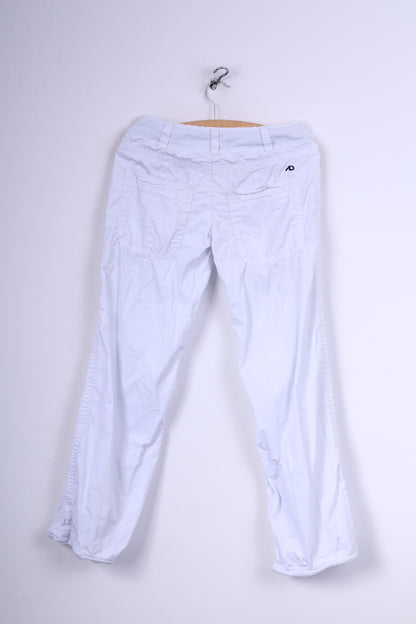 Nike Womens S 10 Lightweight Trousers Cotton White The Athletic Dept.
