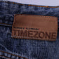 Timezone Mens W34 L34 Jeans Trousers Blue Cotton Style Willis Straight Leg Pants