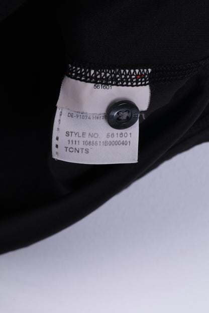 Puma Mens XS Polo Shirt Black Sportswear Detailed Buttons Top