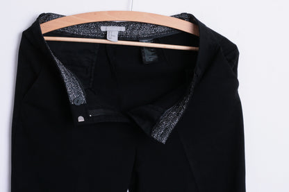 H&M Womens S/M Elegant Trousers Classic Women's Suit Black - RetrospectClothes