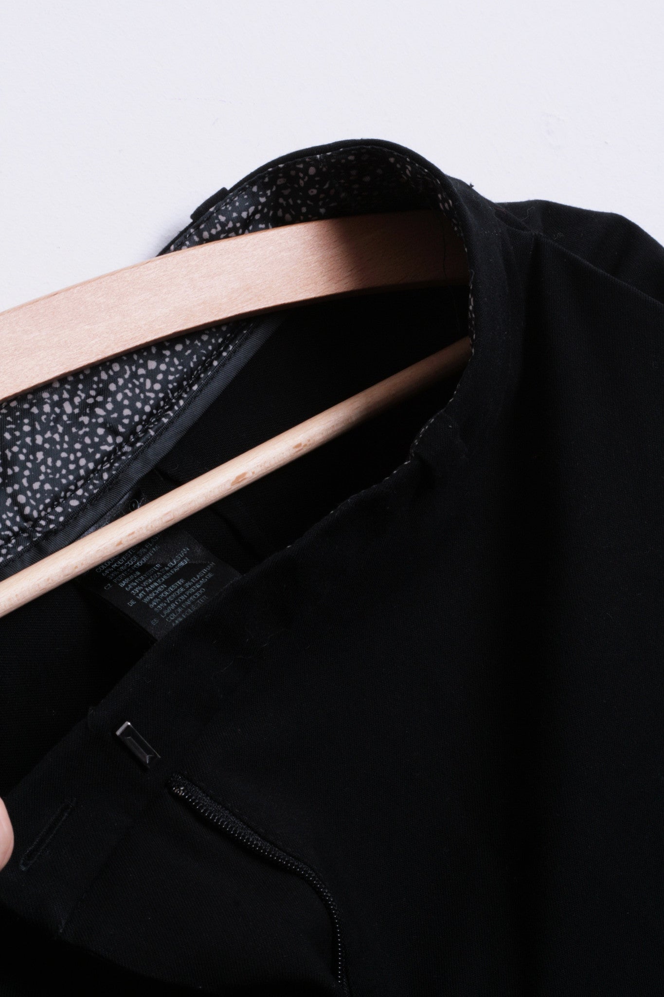 H&M Womens S/M Elegant Trousers Classic Women's Suit Black - RetrospectClothes