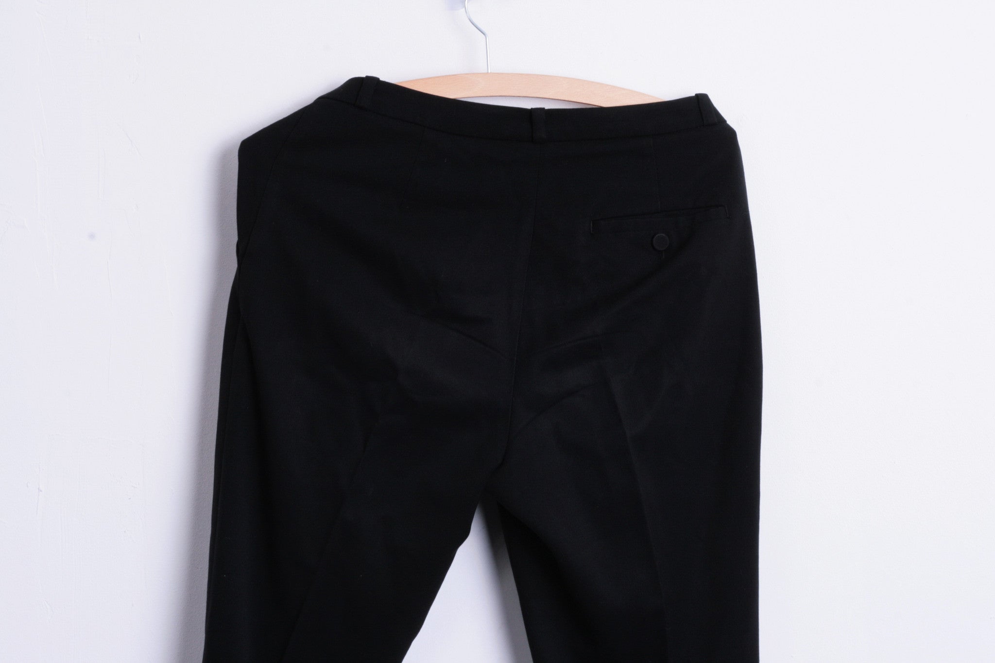 H&M Womens S/M Elegant Trousers Classic Women's Suit Black - RetrospectClothes