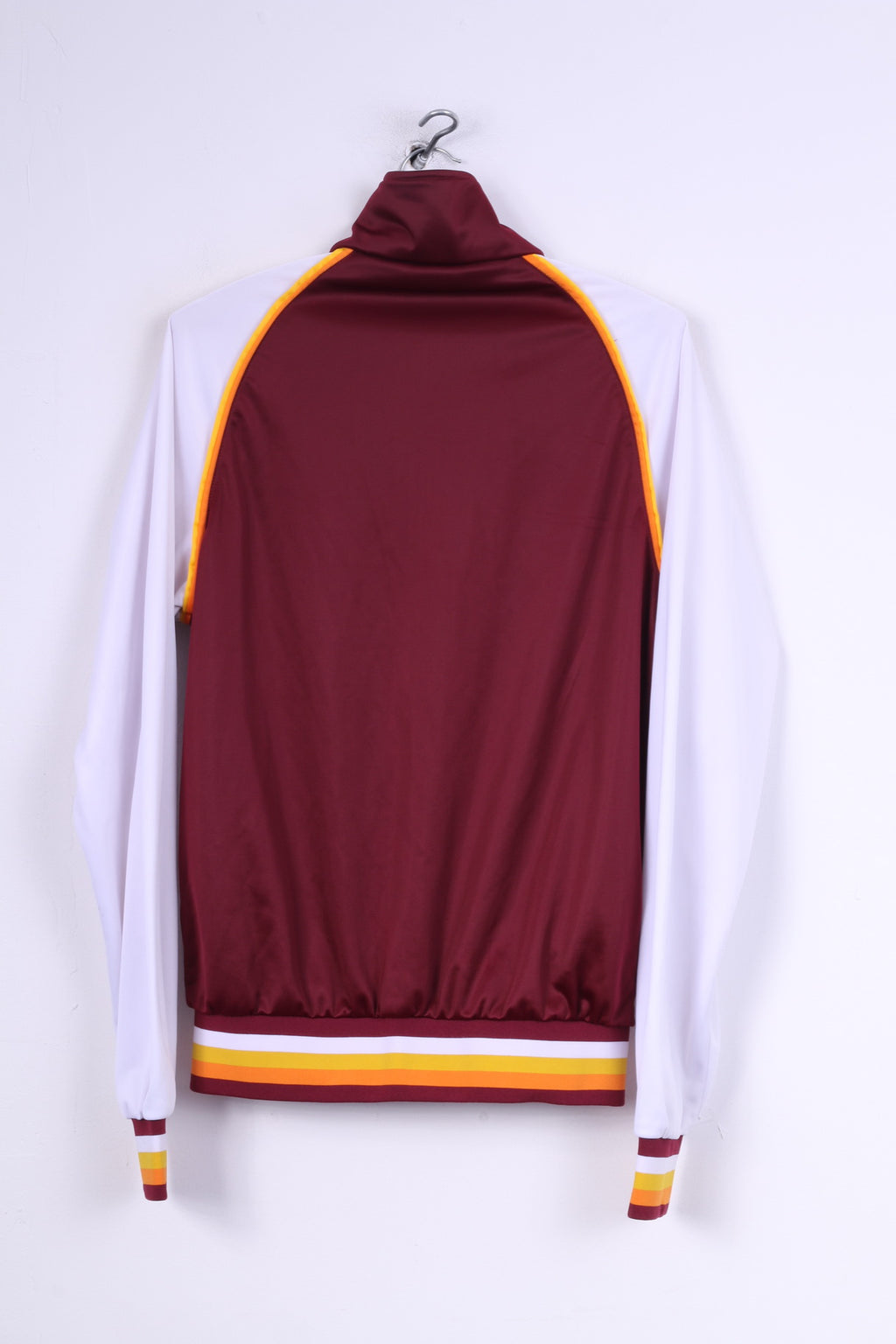 Skank Sweat-shirt pour homme Marron brillant avec fermeture éclair complète 