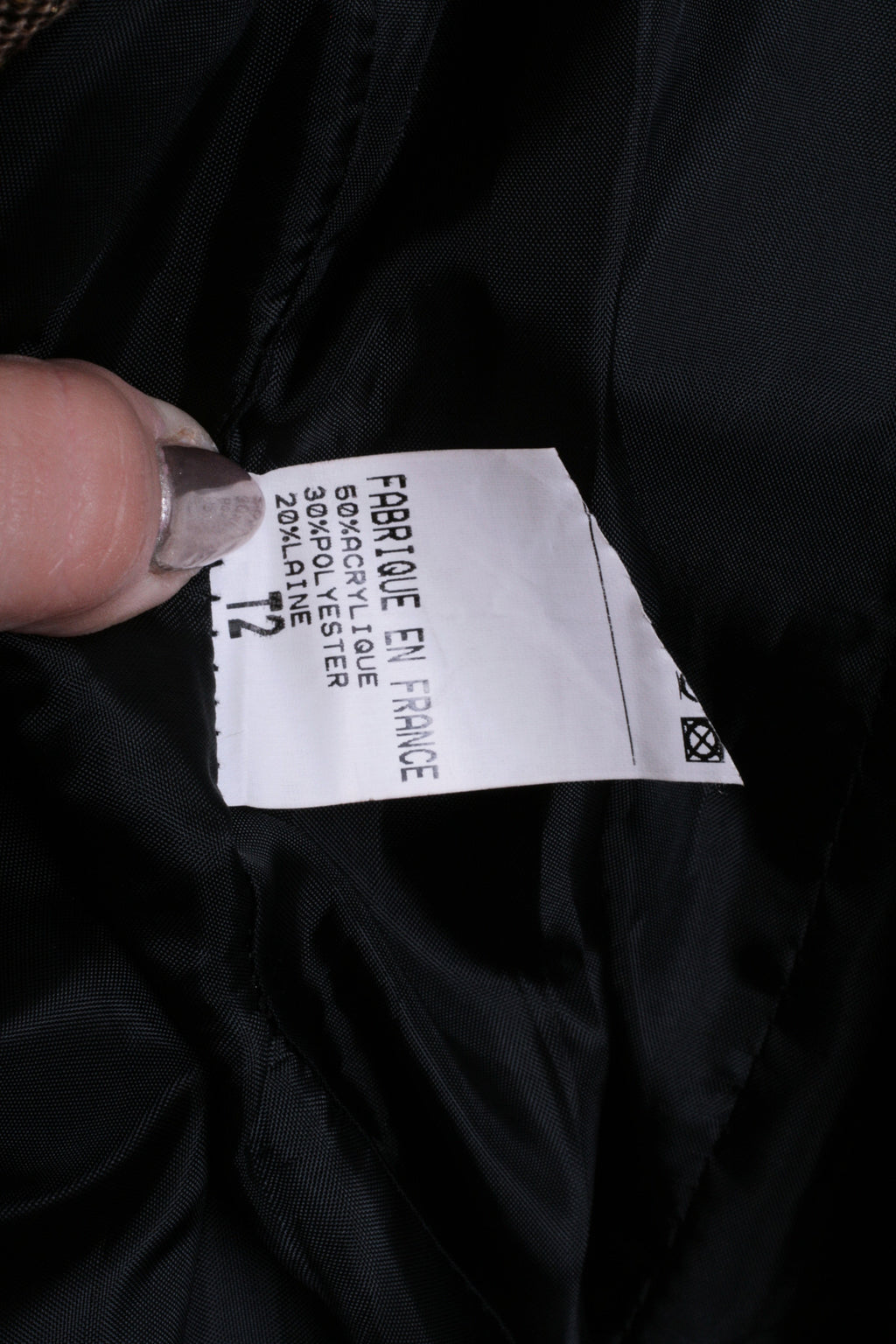 Holly Collection Paris Womens S/M Blazer Shiny Ribbon Brown Top Suit Petite - RetrospectClothes