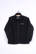 Sprayway Girls 10-11 age Fleece Black Top Zip Up  jacket